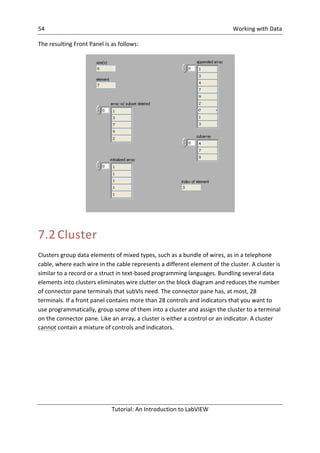 Introduction to lab view | PDF
