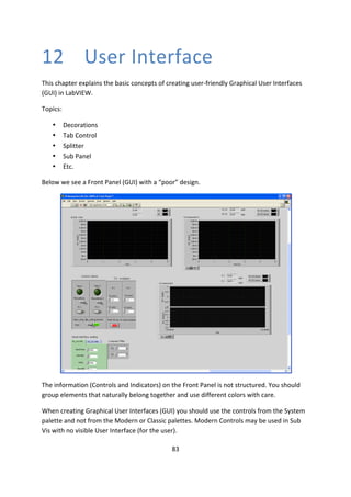 Introduction to lab view | PDF