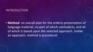 Introduction to Language Teaching: Exploring Principles, Approaches ...