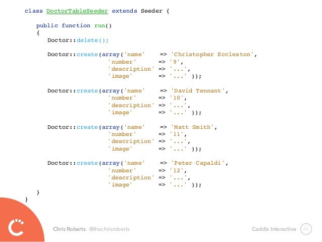 Laravel and Django and Rails, Oh My!