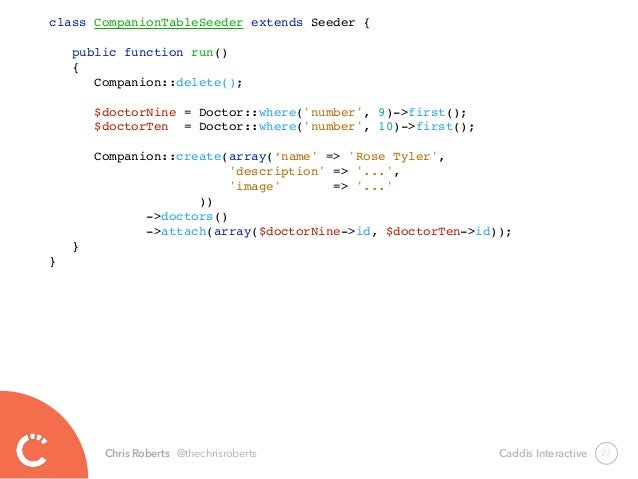 Laravel and Django and Rails, Oh My!