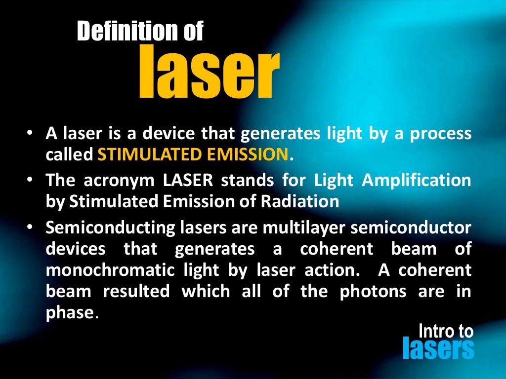 laser technology essay pdf