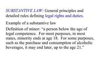 Introduction to law | PPT