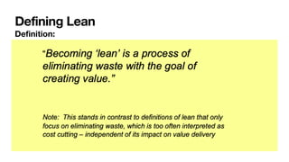 Introduction To Lean Management Chapitre 1. Introduction Au Lean Management – HARO