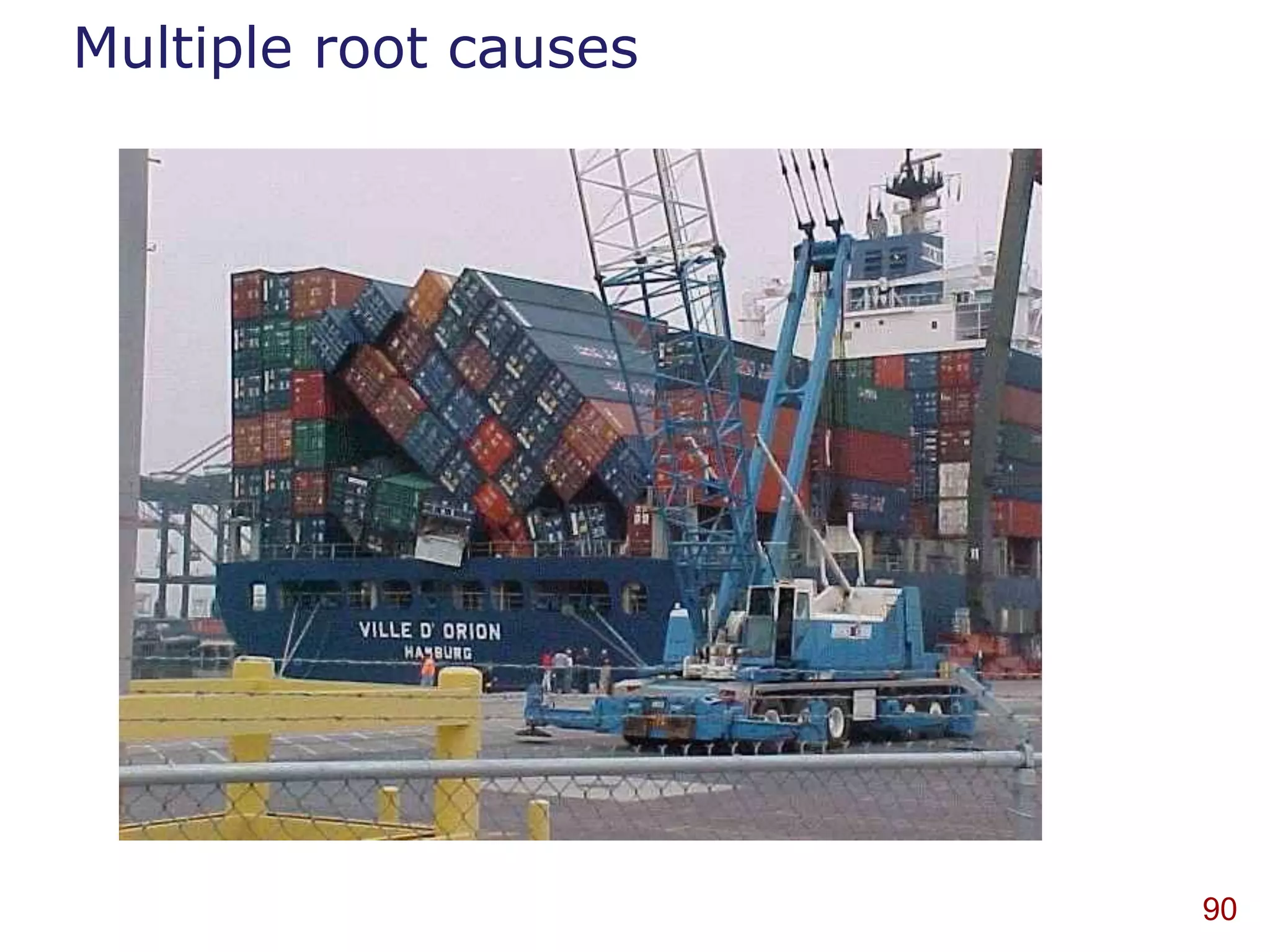 Multiple root causes




                       90
 