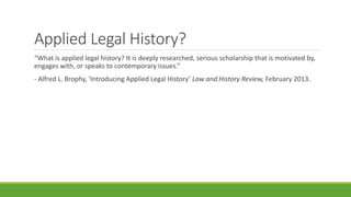Introduction to legal history of bangladesh | PPTX