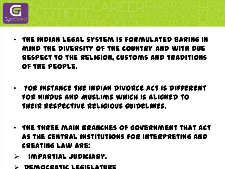 Introduction to legal sytem of india