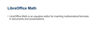 Introduction to LibreOffice and its.pptx