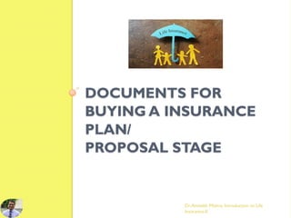 Introduction to Life Insurance-II by Dr. Amitabh Mishra | PDF