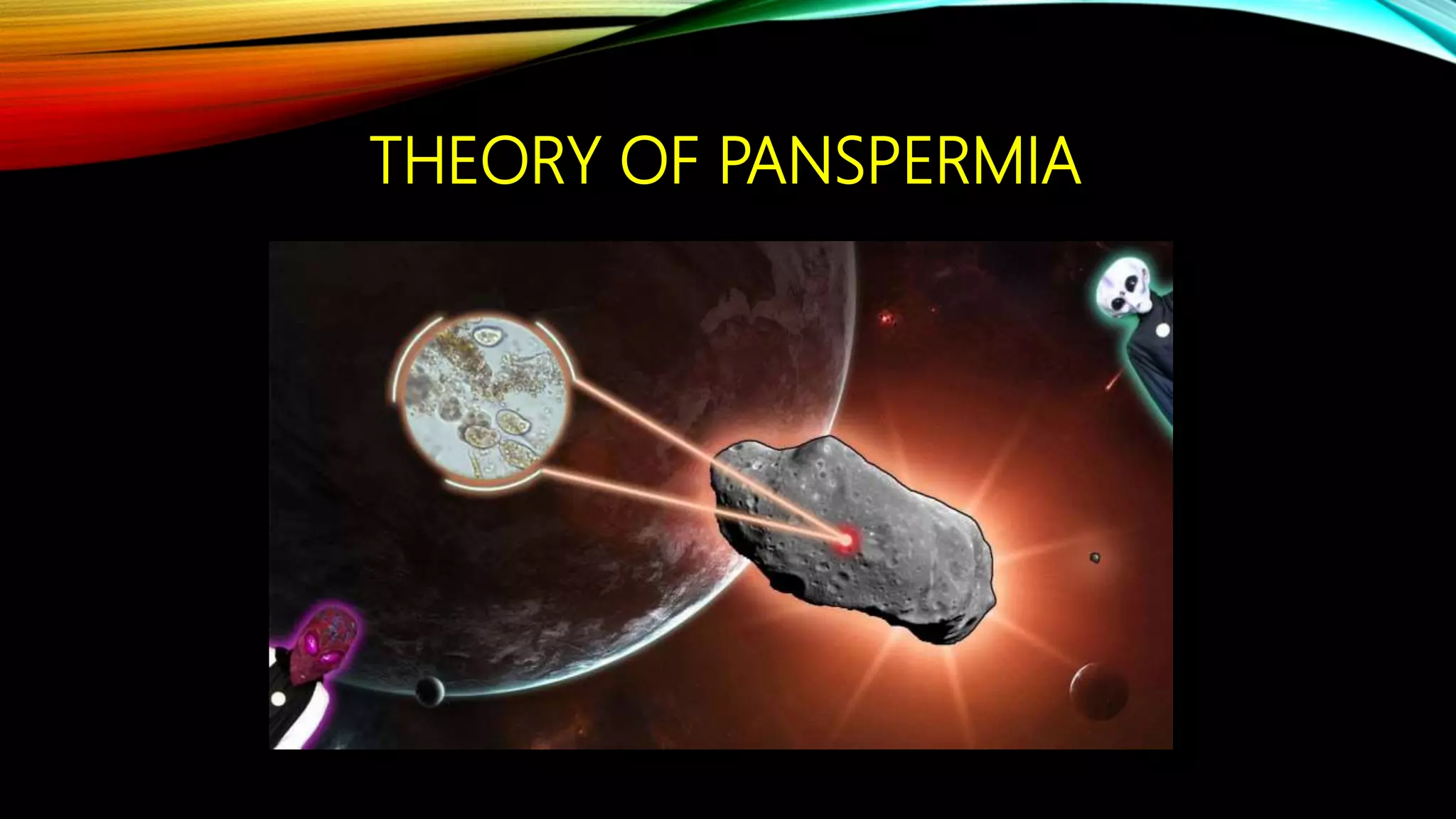 THEORY OF PANSPERMIA
 
