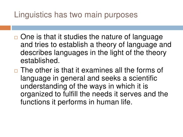 An Introduction To General Linguistics Pdf