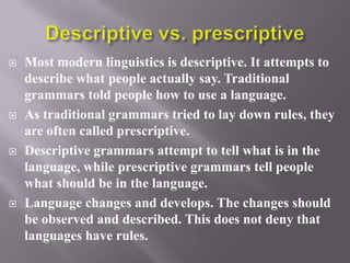 introduction to linguistics lecture 1.ppt
