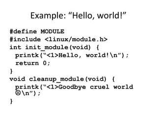 Introduction to Linux Kernel by Quontra Solutions | PPT