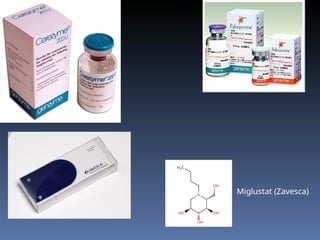 Miglustat (Zavesca)
 
