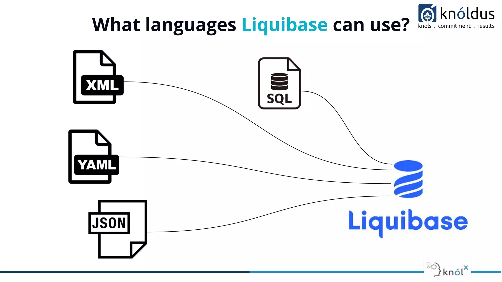 What languages Liquibase can use?
 