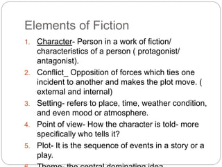 Introduction to literary genres mlas | PPT
