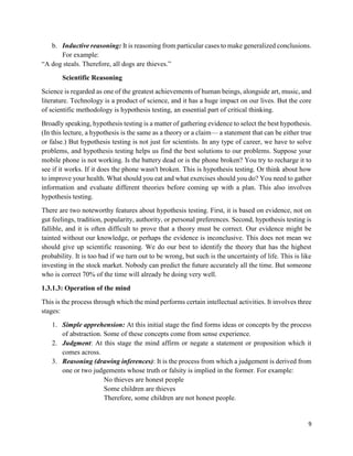 Introduction to logical reasoning | PDF