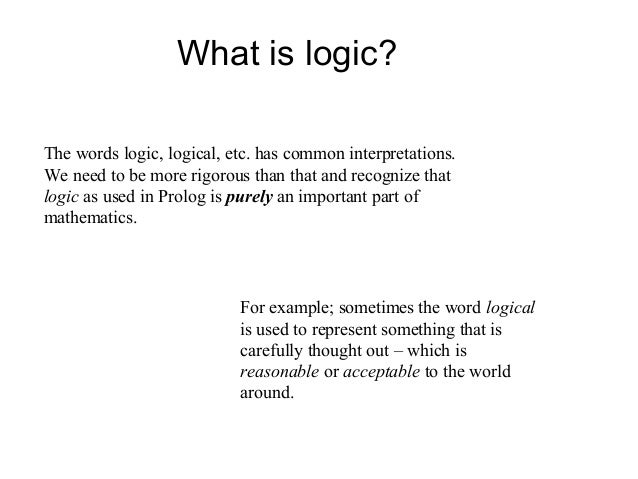 logic world has changed logic world has changed