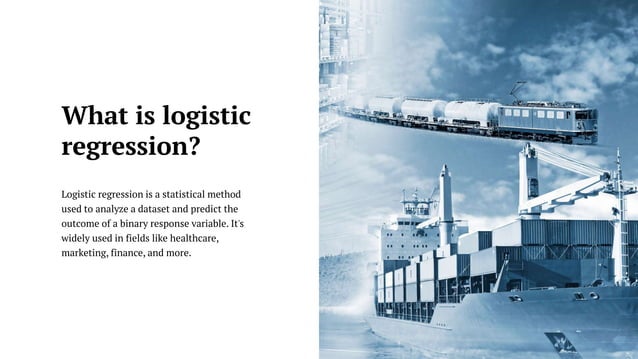 Introduction to Logistic Regression and Its Applications.pptx ...