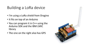 Introduction to LoRa for developers | PPT