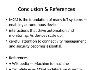 Machine 2 Machine Communications Introduction_to_Machine2Machine_Presentation.pptx