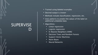 Introduction to Machine Learning | PPTX
