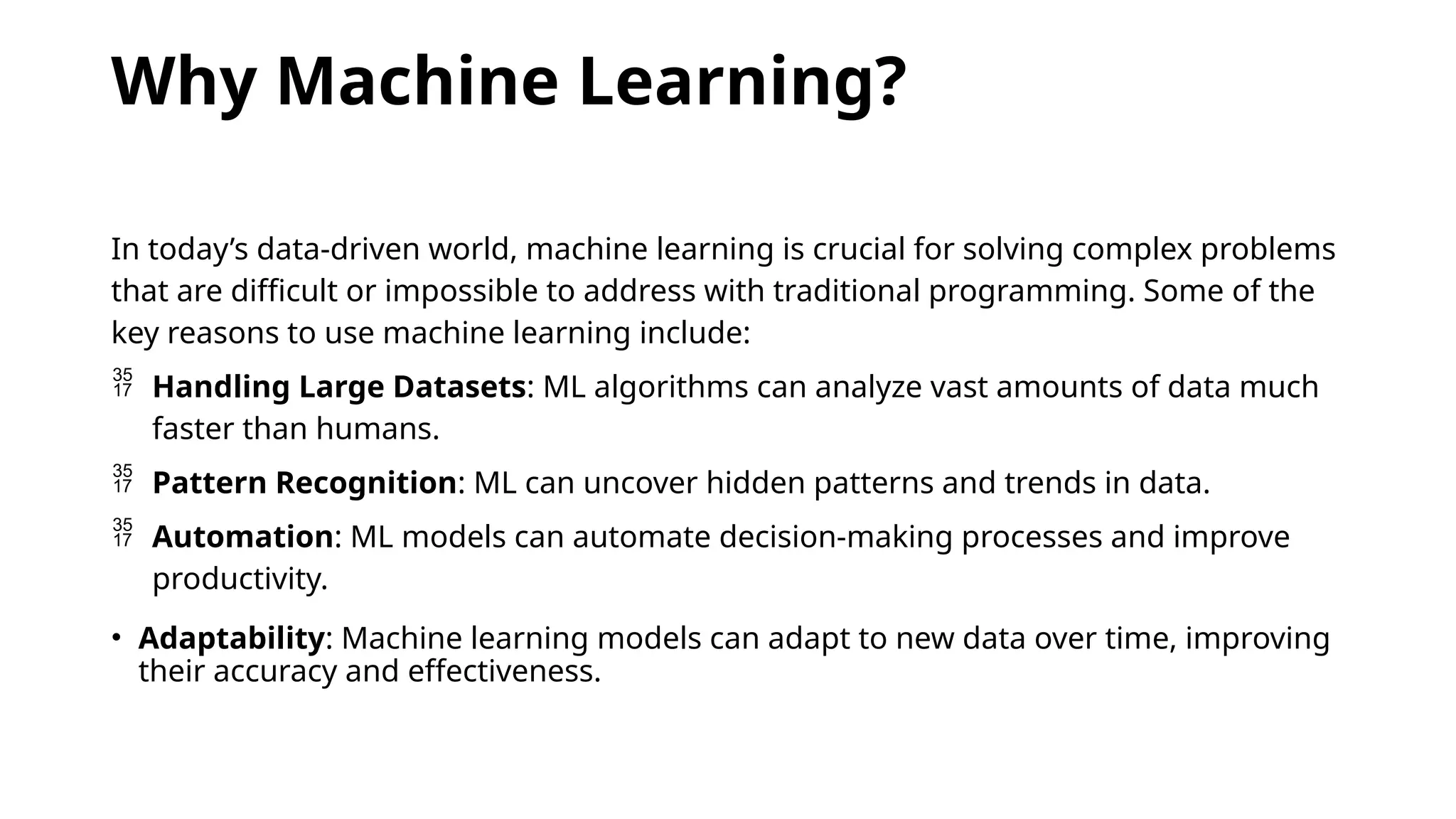 Introduction To Machine Learning Pptx