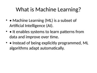 AIMl Introduction_to_Machine_Learning.pptx