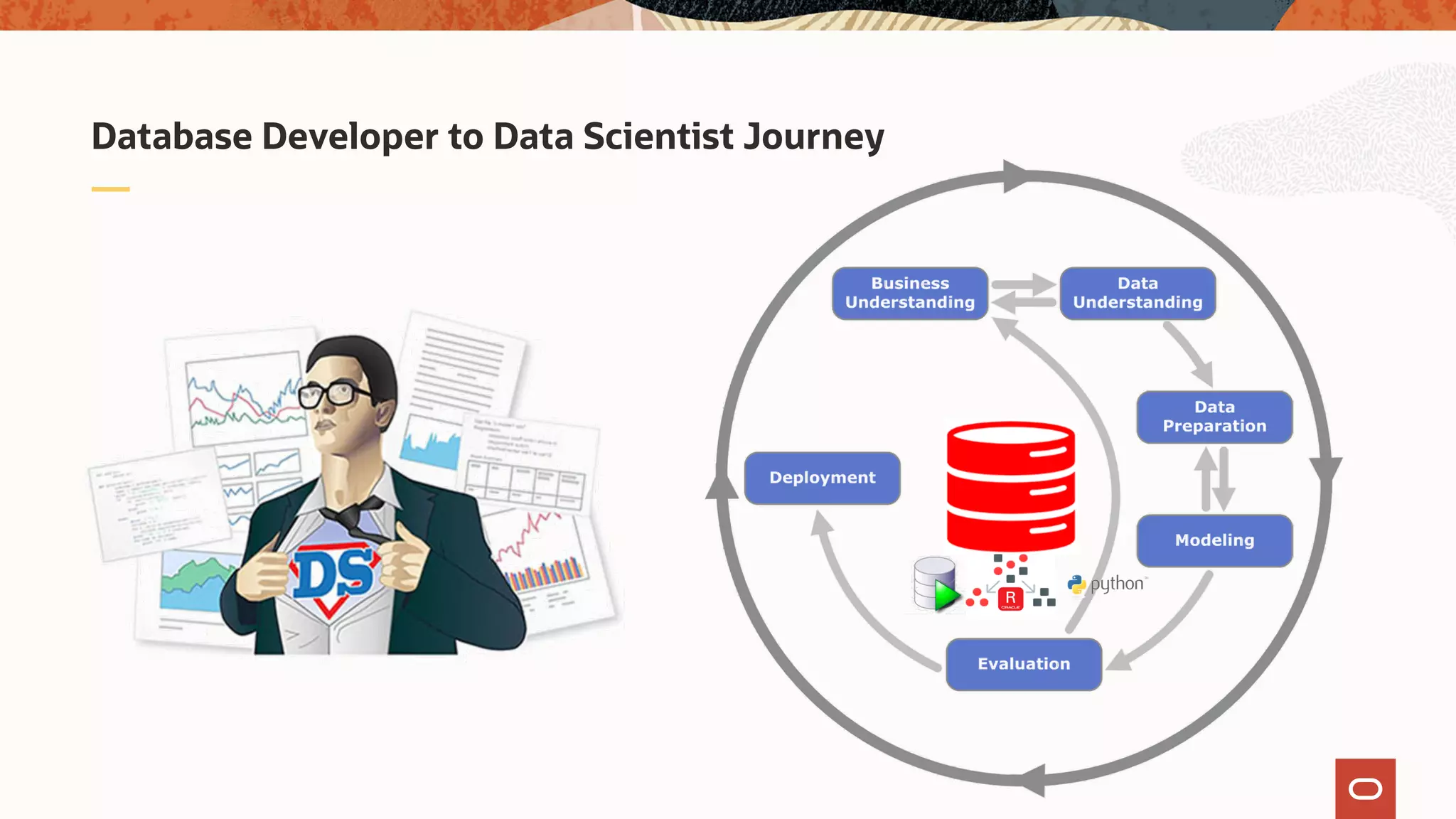 Database Developer to Data Scientist Journey
 
