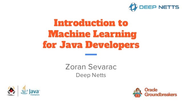 machine learning for java developers