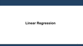 Linear Regression
61
 