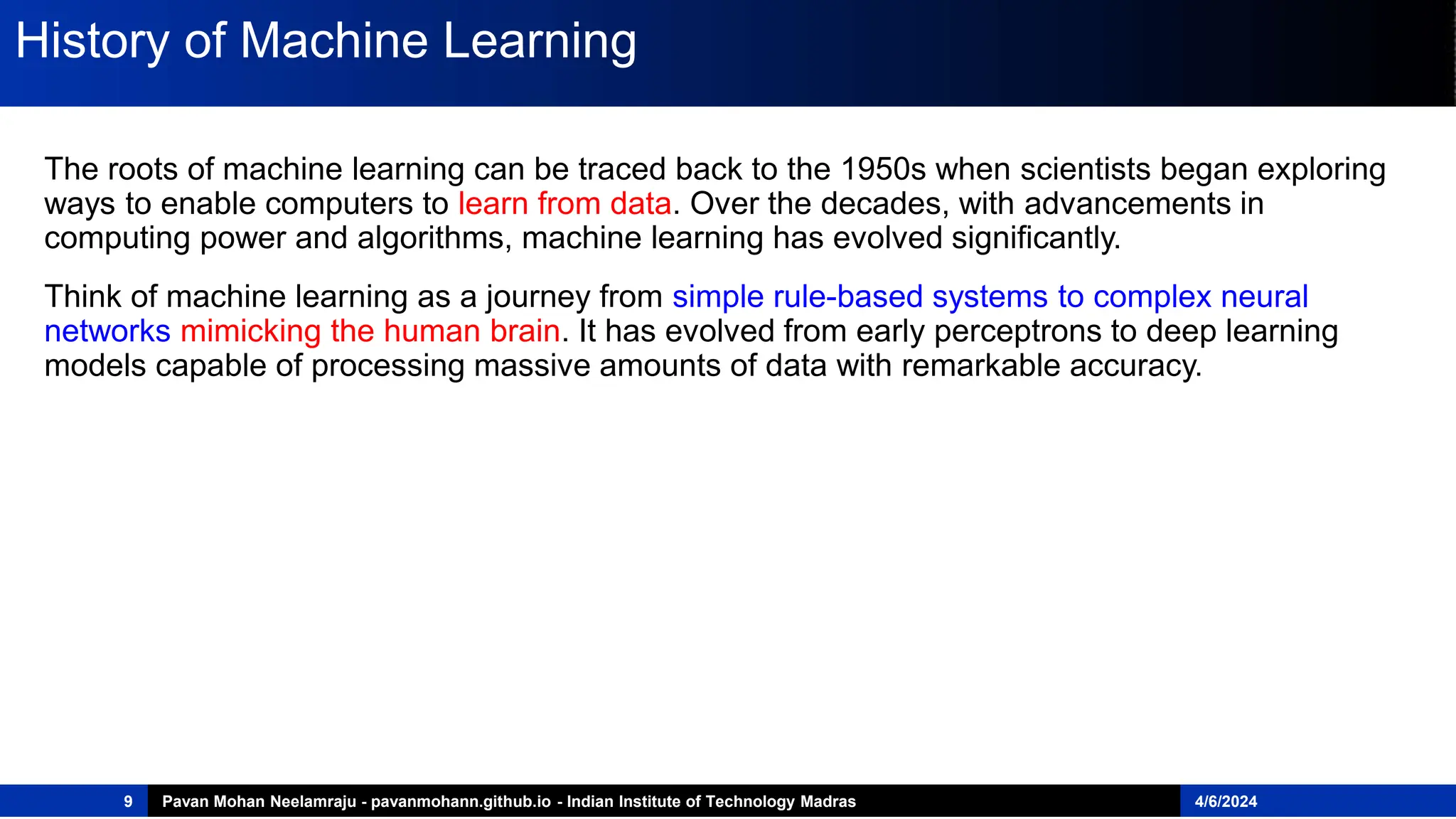 Introduction To Machine Learning Part1 Pptx Introduction To Machine Learning Part1 Pptx