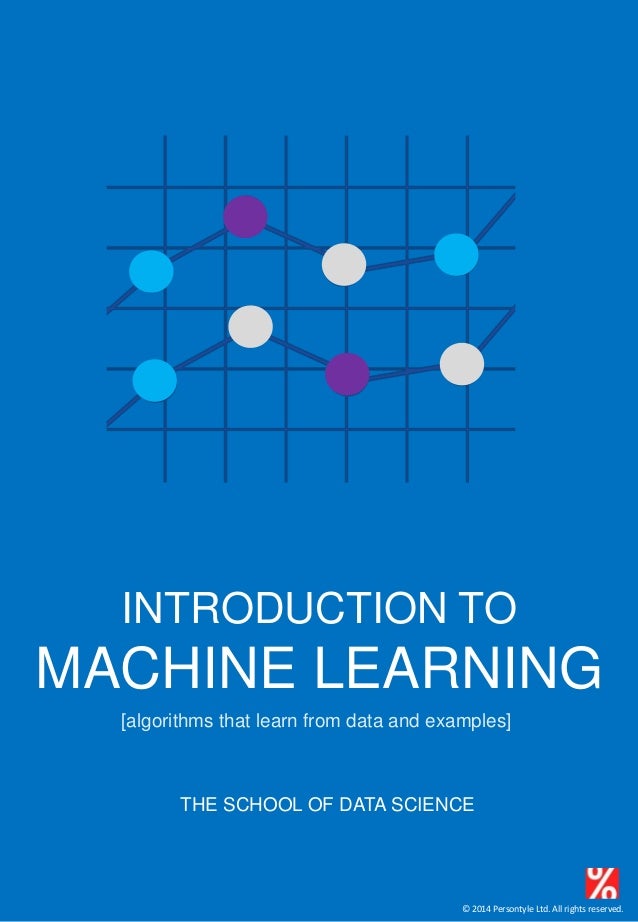 Course - Introduction to Machine Learning (B102)