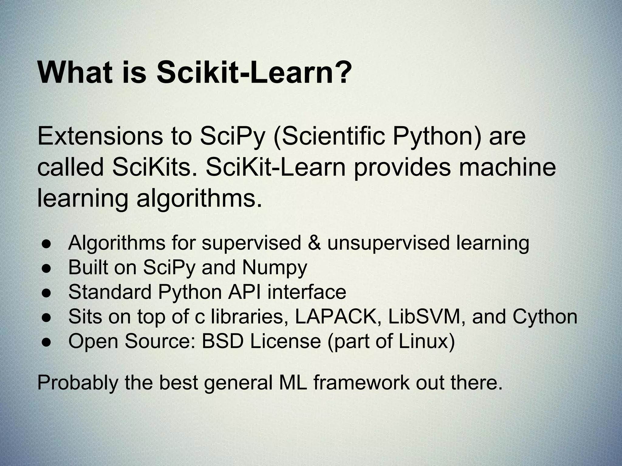 Introduction to Machine Learning with SciKit-Learn | PDF | Computing ...