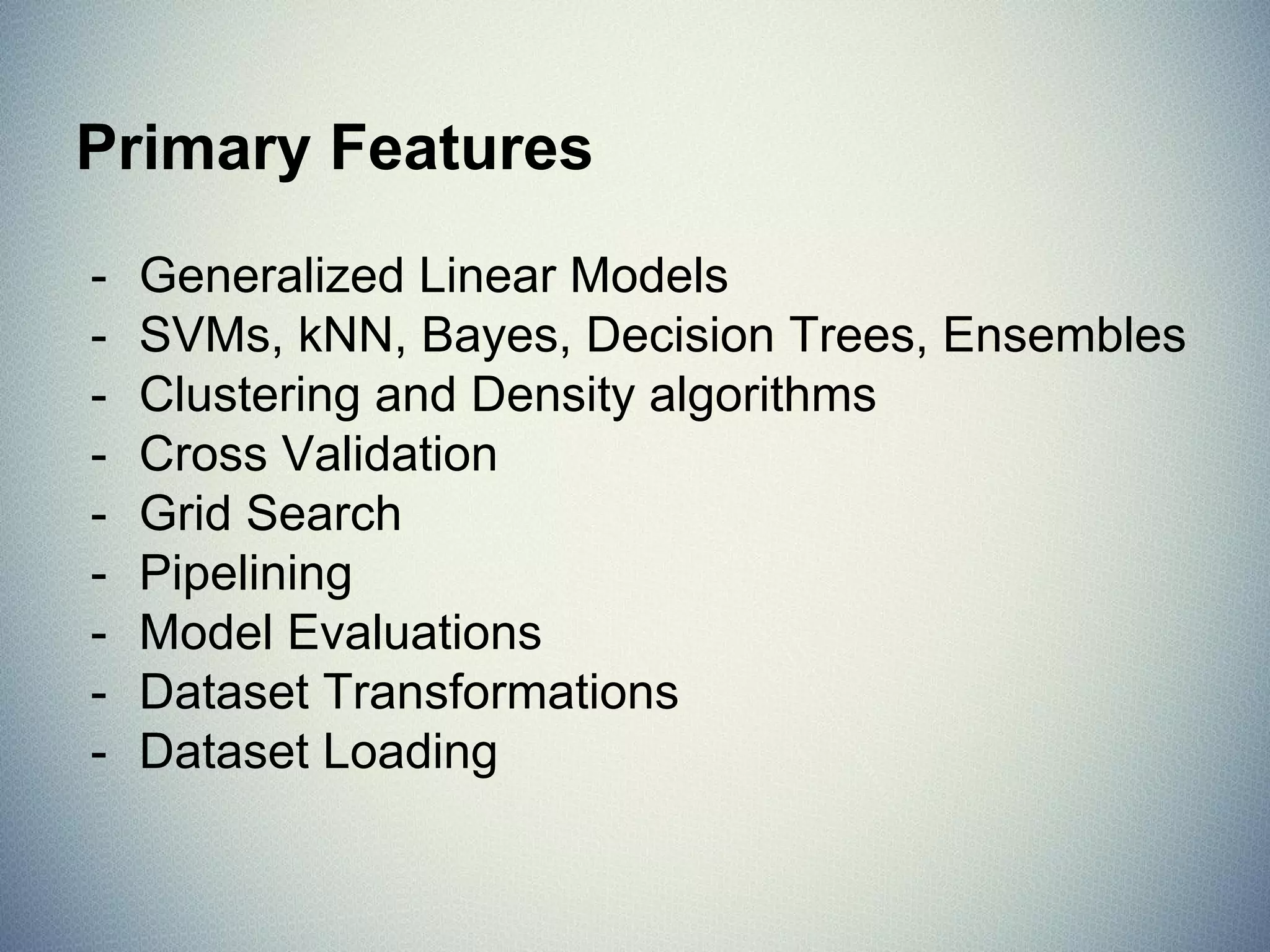 Deploying Machine Learning as a Web Service
 