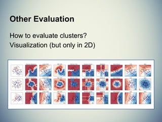 Basic methodology
from sklearn import svm
estimator = svm.SVC(gamma=0.001)
estimator.fit(X, y)
estimator.predict(x)
 
