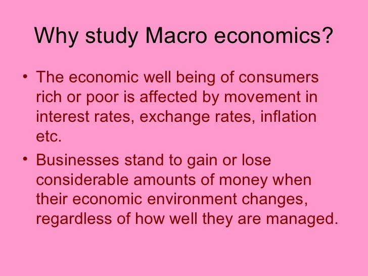 Introduction to macroeconomics