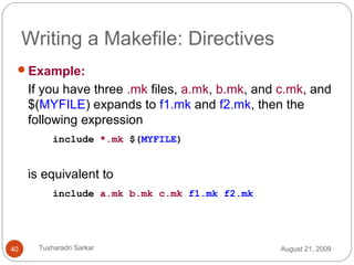 Introduction to Makefile | PPT