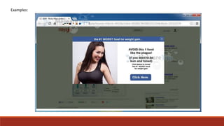 Malvertisement Examples Introduction to malvertising | PPTX