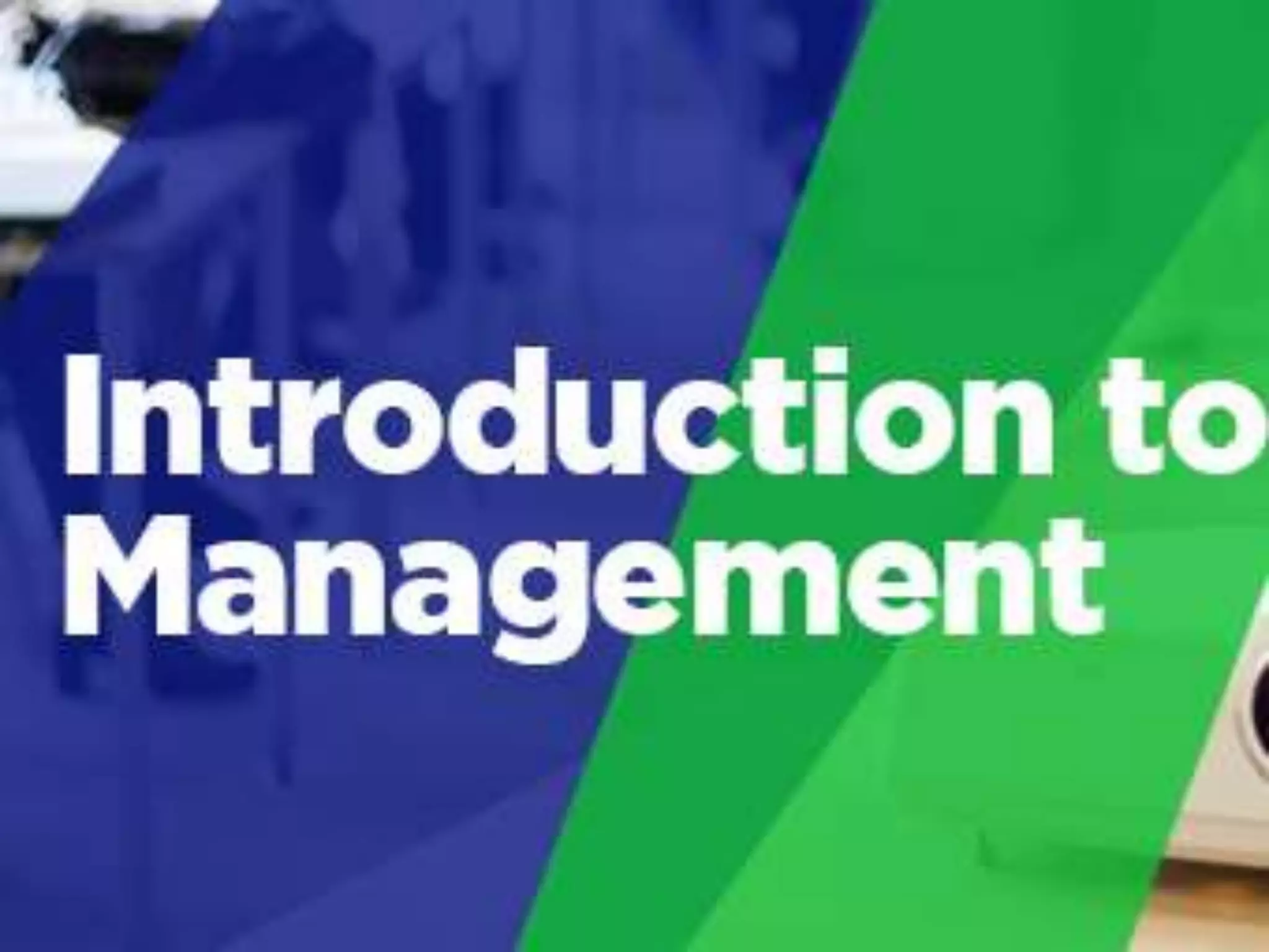 Introduction to management | PPT