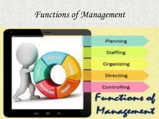 Functions of Management
 