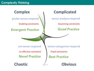 Complexity Thinking
 