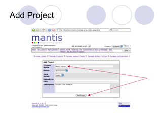 Introduction to Mantis | PDF