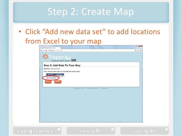 Mapping Excel Spreadsheet Data For Free