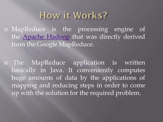 Introduction to map reduce s. jency jayastina II MSC COMPUTER SCIENCE ...