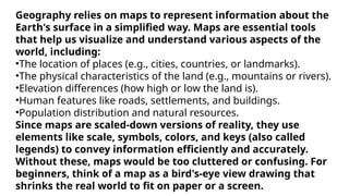 Comprehensive Grade 9 Geography Map Skills and Terrain Analysis | PPTX