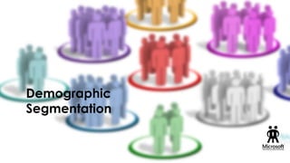 Demographic
Segmentation

 