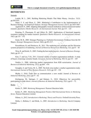 Introduction to Marketing Assignment Sample | PDF