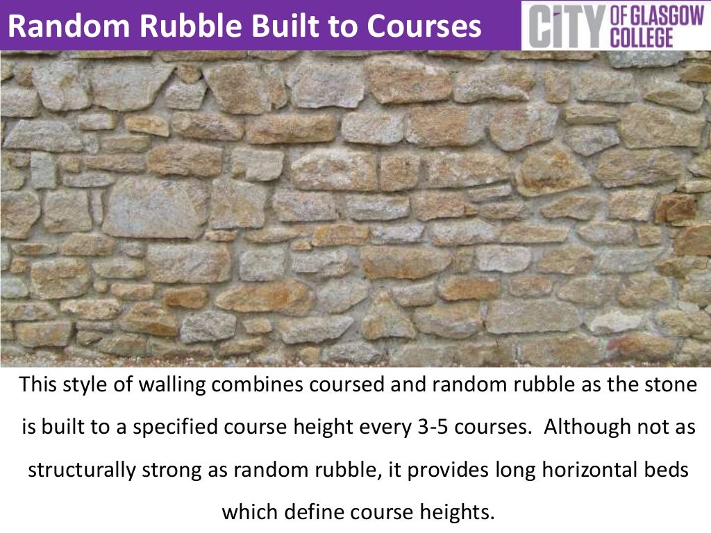 Introduction to masonry walling