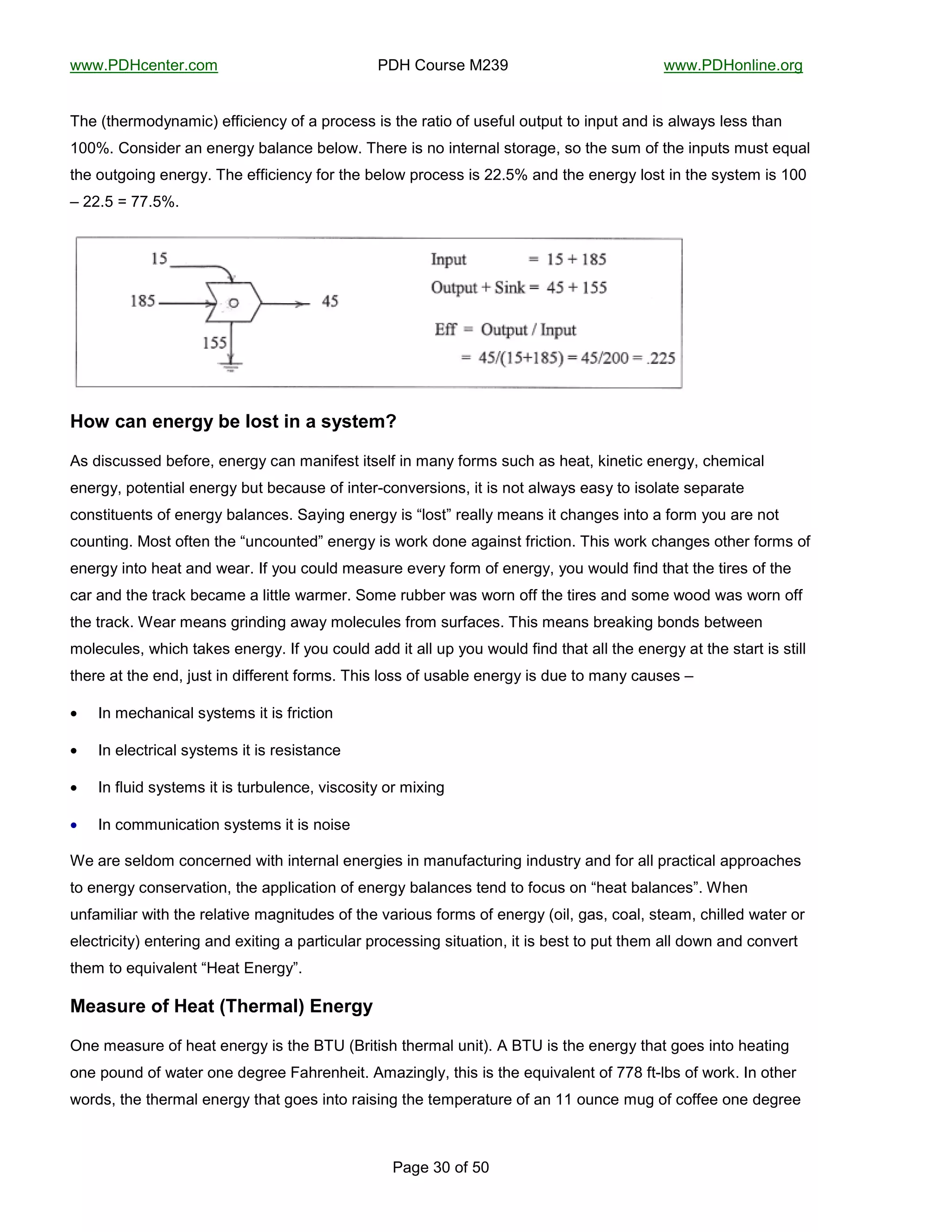 !!!"#$%&'()'*"&+,-------------------------------------#$%-.+/*0'-1234------------------------------------!!!"#$%+(56('"+*7-
--
#87'-3<-+:-;<-
E@'-F)@'*,+?D(8,6&G-'::6&6'(&D-+:-8-A*+&'00-60-)@'-*8)6+-+:-/0':/5-+/)A/)-)+-6(A/)-8(?-60-85!8D0-5'00-)@8(-
9<<o"-.+(06?'*-8(-'('*7D->858(&'->'5+!"-E@'*'-60-(+-6()'*(85-0)+*87'C-0+-)@'-0/,-+:-)@'-6(A/)0-,/0)-'H/85-
)@'-+/)7+6(7-'('*7D"-E@'-'::6&6'(&D-:+*-)@'->'5+!-A*+&'00-60-22";o-8(?-)@'-'('*7D-5+0)-6(-)@'-0D0)',-60-9<<-
n-22";-P-gg";o"--
-
M%6*(,"*-"-$01*?-*.%4#*)"*,*414#->F*
=0-?60&/00'?->':+*'C-'('*7D-&8(-,8(6:'0)-6)0'5:-6(-,8(D-:+*,0-0/&@-80-@'8)C-M6(')6&-'('*7DC-&@',6&85-
'('*7DC-A+)'()685-'('*7D->/)->'&8/0'-+:-6()'*[&+(B'*06+(0C-6)-60-(+)-85!8D0-'80D-)+-60+58)'-0'A8*8)'-
&+(0)6)/'()0-+:-'('*7D->858(&'0"-N8D6(7-'('*7D-60-|5+0)}-*'855D-,'8(0-6)-&@8(7'0-6()+-8-:+*,-D+/-8*'-(+)-
&+/()6(7"-1+0)-+:)'(-)@'-|/(&+/()'?}-'('*7D-60-!+*M-?+('-8786(0)-:*6&)6+("-E@60-!+*M-&@8(7'0-+)@'*-:+*,0-+:-
'('*7D-6()+-@'8)-8(?-!'8*"-I:-D+/-&+/5?-,'80/*'-'B'*D-:+*,-+:-'('*7DC-D+/-!+/5?-:6(?-)@8)-)@'-)6*'0-+:-)@'-
&8*-8(?-)@'-)*8&M->'&8,'-8-56))5'-!8*,'*"-N+,'-*/>>'*-!80-!+*(-+::-)@'-)6*'0-8(?-0+,'-!++?-!80-!+*(-+::-
)@'-)*8&M"-V'8*-,'8(0-7*6(?6(7-8!8D-,+5'&/5'0-:*+,-0/*:8&'0"-E@60-,'8(0->*'8M6(7->+(?0->')!''(-
,+5'&/5'0C-!@6&@-)8M'0-'('*7D"-I:-D+/-&+/5?-8??-6)-855-/A-D+/-!+/5?-:6(?-)@8)-855-)@'-'('*7D-8)-)@'-0)8*)-60-0)655-
)@'*'-8)-)@'-'(?C-_/0)-6(-?6::'*'()-:+*,0"-E@60-5+00-+:-/08>5'-'('*7D-60-?/'-)+-,8(D-&8/0'0-n-
• I(-,'&@8(6&85-0D0)',0-6)-60-:*6&)6+(--
• I(-'5'&)*6&85-0D0)',0-6)-60-*'060)8(&'-
• I(-:5/6?-0D0)',0-6)-60-)/*>/5'(&'C-B60&+06)D-+*-,6L6(7--
• I(-&+,,/(6&8)6+(-0D0)',0-6)-60-(+60'--
V'-8*'-0'5?+,-&+(&'*('?-!6)@-6()'*(85-'('*76'0-6(-,8(/:8&)/*6(7-6(?/0)*D-8(?-:+*-855-A*8&)6&85-8AA*+8&@'0-
)+-'('*7D-&+(0'*B8)6+(C-)@'-8AA56&8)6+(-+:-'('*7D->858(&'0-)'(?-)+-:+&/0-+(-|@'8)->858(&'0}"-V@'(-
/(:8,6568*-!6)@-)@'-*'58)6B'-,87(6)/?'0-+:-)@'-B8*6+/0-:+*,0-+:-'('*7D-F+65C-780C-&+85C-0)'8,C-&@655'?-!8)'*-+*-
'5'&)*6&6)DG-'()'*6(7-8(?-'L6)6(7-8-A8*)6&/58*-A*+&'006(7-06)/8)6+(C-6)-60->'0)-)+-A/)-)@',-855-?+!(-8(?-&+(B'*)-
)@',-)+-'H/6B85'()-|%'8)-('*7D}"--
+-,4'$-*%7*M-,#*a@<-$>,.b*/"-$01*
R('-,'80/*'-+:-@'8)-'('*7D-60-)@'-YE]-FY*6)60@-)@'*,85-/(6)G"-=-YE]-60-)@'-'('*7D-)@8)-7+'0-6()+-@'8)6(7-
+('-A+/(?-+:-!8)'*-+('-?'7*''-K8@*'(@'6)"-=,8e6(75DC-)@60-60-)@'-'H/6B85'()-+:-ggj-:)[5>0-+:-!+*M"-I(-+)@'*-
!+*?0C-)@'-)@'*,85-'('*7D-)@8)-7+'0-6()+-*8606(7-)@'-)',A'*8)/*'-+:-8(-99-+/(&'-,/7-+:-&+::''-+('-?'7*''-
 